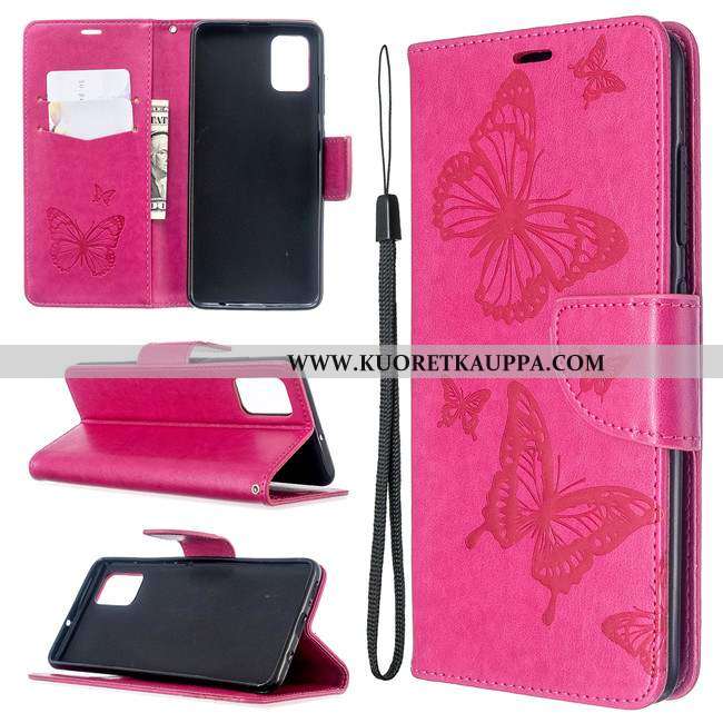 Kuori Samsung Galaxy A51, Kuoret Samsung Galaxy A51, Kotelo Samsung Galaxy A51 Nahkakuori Silikoni T