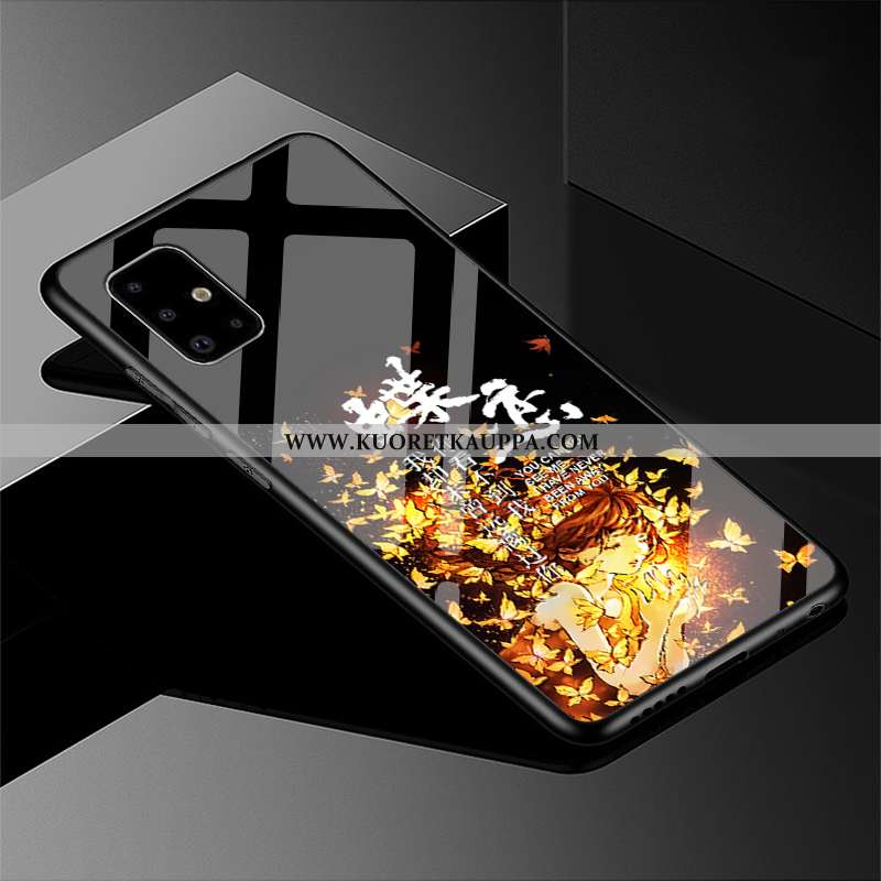 Kuori Samsung Galaxy A51, Kuoret Samsung Galaxy A51, Kotelo Samsung Galaxy A51 Pesty Suede Persoonal