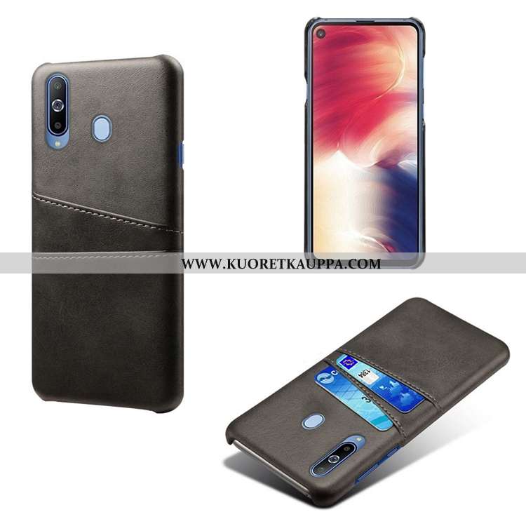 Kuori Samsung Galaxy A60, Kuoret Samsung Galaxy A60, Kotelo Samsung Galaxy A60 Kukkakuvio Nahkakuori