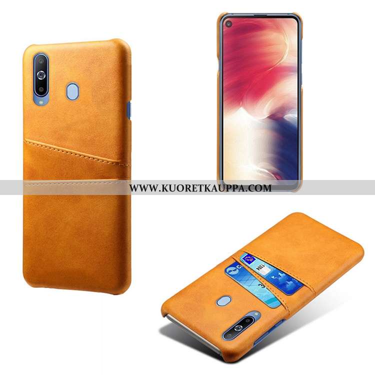 Kuori Samsung Galaxy A60, Kuoret Samsung Galaxy A60, Kotelo Samsung Galaxy A60 Kukkakuvio Nahkakuori