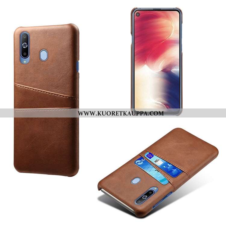 Kuori Samsung Galaxy A60, Kuoret Samsung Galaxy A60, Kotelo Samsung Galaxy A60 Kukkakuvio Nahkakuori
