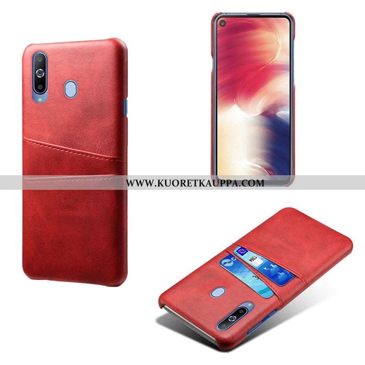 Kuori Samsung Galaxy A60, Kuoret Samsung Galaxy A60, Kotelo Samsung Galaxy A60 Kukkakuvio Nahkakuori