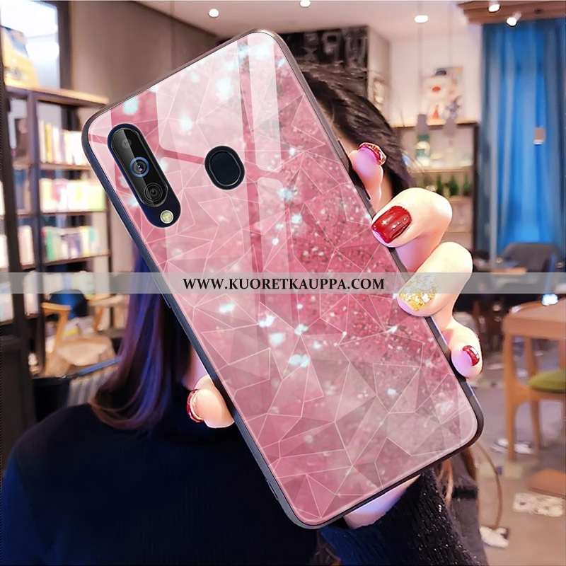Kuori Samsung Galaxy A60, Kuoret Samsung Galaxy A60, Kotelo Samsung Galaxy A60 Kukkakuvio Net Red Ti
