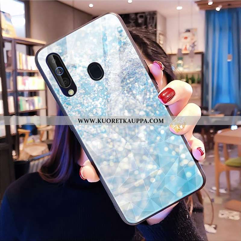 Kuori Samsung Galaxy A60, Kuoret Samsung Galaxy A60, Kotelo Samsung Galaxy A60 Kukkakuvio Net Red Ti