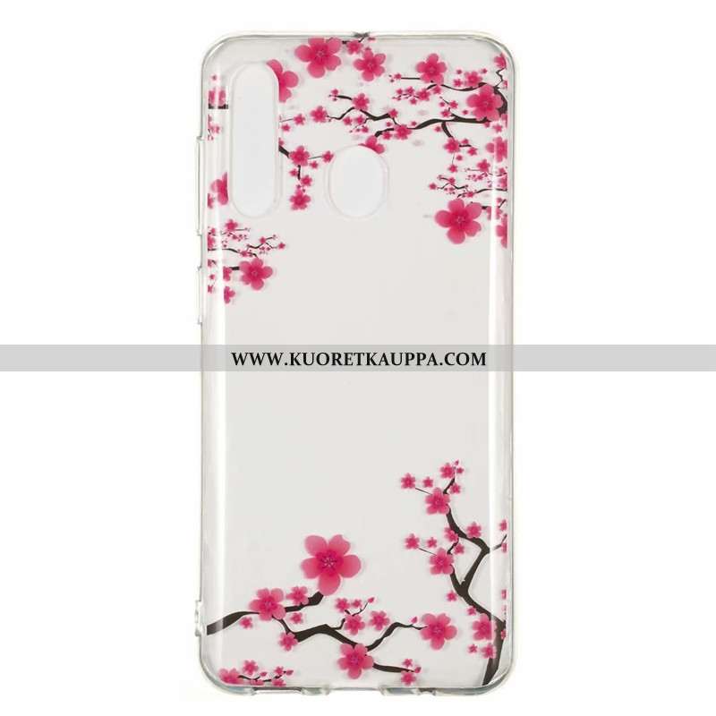 Kuori Samsung Galaxy A60, Kuoret Samsung Galaxy A60, Kotelo Samsung Galaxy A60 Läpinäkyvä Sarjakuva 