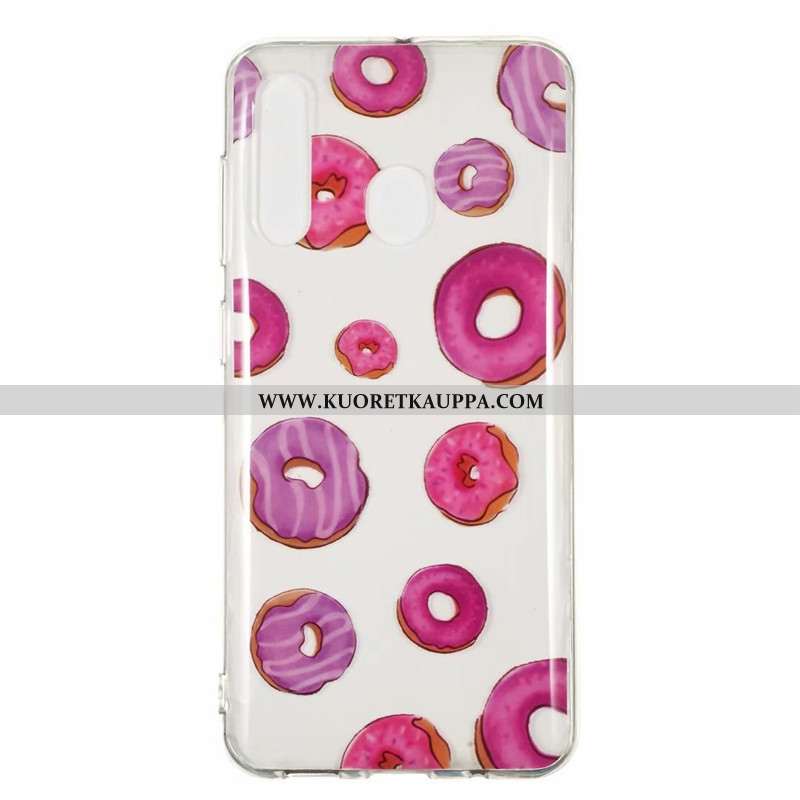 Kuori Samsung Galaxy A60, Kuoret Samsung Galaxy A60, Kotelo Samsung Galaxy A60 Läpinäkyvä Sarjakuva 