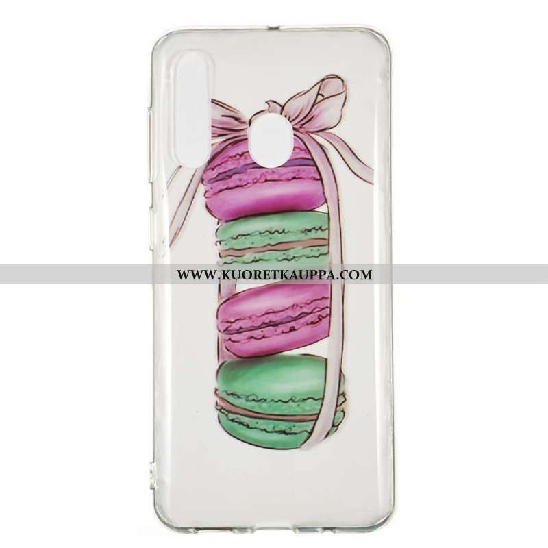 Kuori Samsung Galaxy A60, Kuoret Samsung Galaxy A60, Kotelo Samsung Galaxy A60 Läpinäkyvä Sarjakuva 