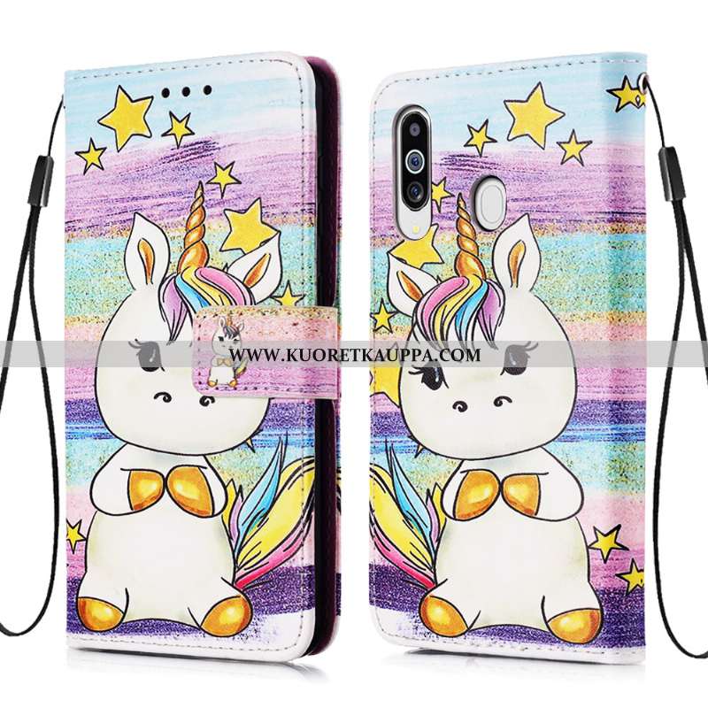 Kuori Samsung Galaxy A60, Kuoret Samsung Galaxy A60, Kotelo Samsung Galaxy A60 Pehmeä Neste Nahkakuo