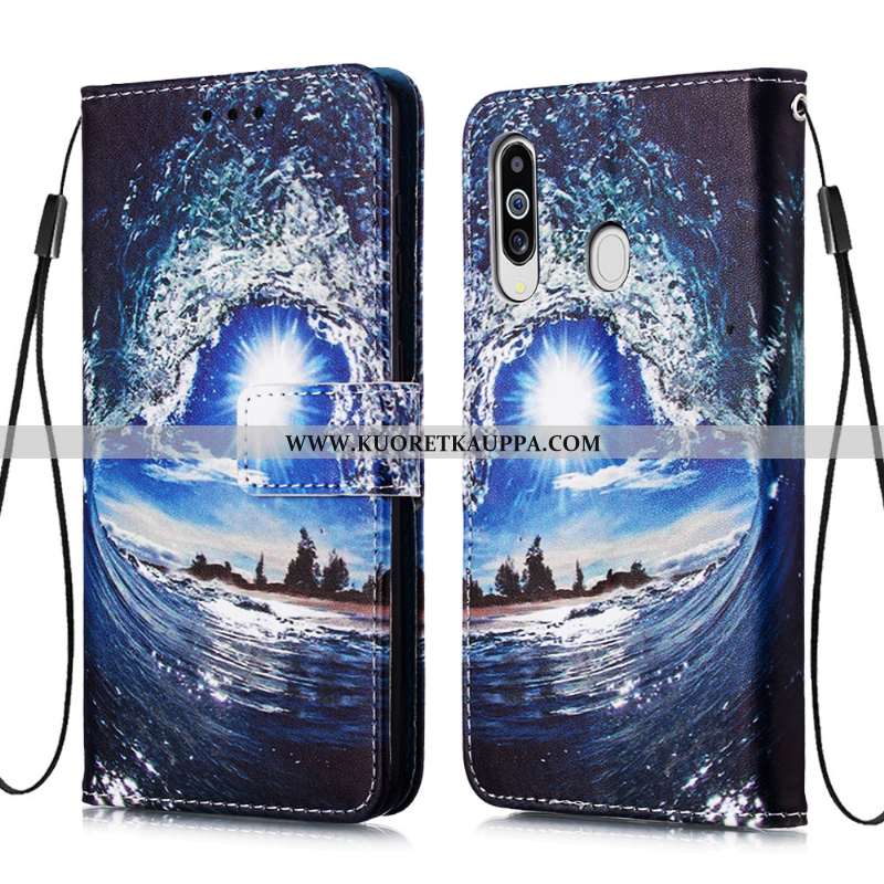 Kuori Samsung Galaxy A60, Kuoret Samsung Galaxy A60, Kotelo Samsung Galaxy A60 Pehmeä Neste Nahkakuo