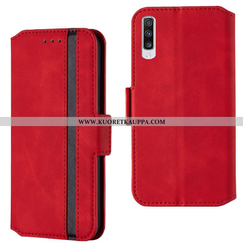 Kuori Samsung Galaxy A70, Kuoret Samsung Galaxy A70, Kotelo Samsung Galaxy A70 Nahkakuori Suojaus Si