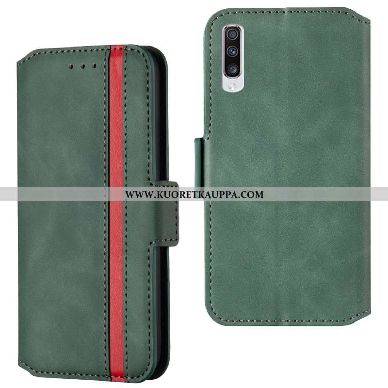 Kuori Samsung Galaxy A70, Kuoret Samsung Galaxy A70, Kotelo Samsung Galaxy A70 Nahkakuori Suojaus Si
