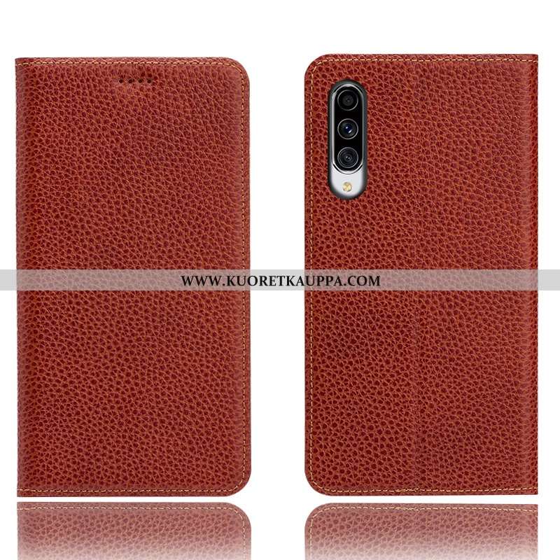 Kuori Samsung Galaxy A70, Kuoret Samsung Galaxy A70, Kotelo Samsung Galaxy A70 Suojaus Nahkakuori Tä