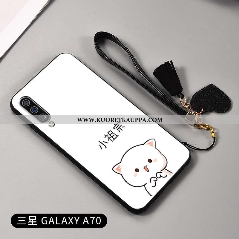 Kuori Samsung Galaxy A70, Kuoret Samsung Galaxy A70, Kotelo Samsung Galaxy A70 Valo Silikoni Ripuste