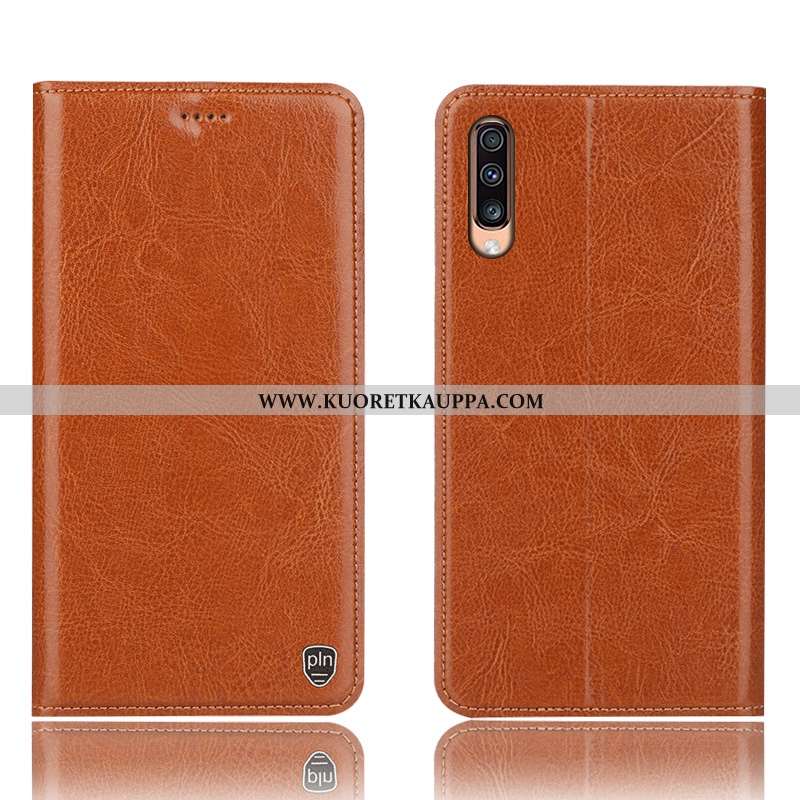 Kuori Samsung Galaxy A70s, Kuoret Samsung Galaxy A70s, Kotelo Samsung Galaxy A70s Nahkakuori Kukkaku