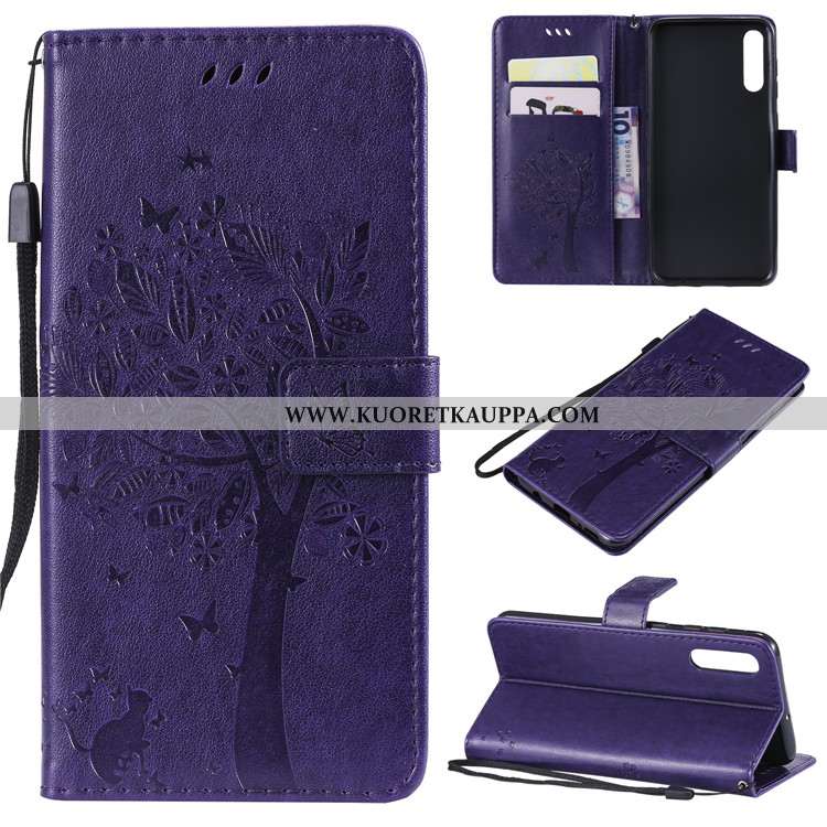 Kuori Samsung Galaxy A70s, Kuoret Samsung Galaxy A70s, Kotelo Samsung Galaxy A70s Nahkakuori Pehmeä 