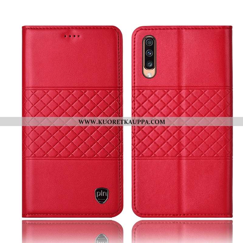 Kuori Samsung Galaxy A70s, Kuoret Samsung Galaxy A70s, Kotelo Samsung Galaxy A70s Nahkakuori Suojaus