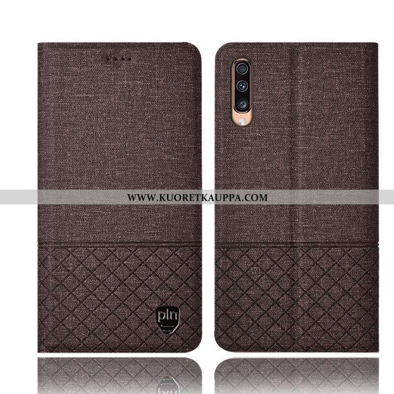 Kuori Samsung Galaxy A70s, Kuoret Samsung Galaxy A70s, Kotelo Samsung Galaxy A70s Nahkakuori Suojaus