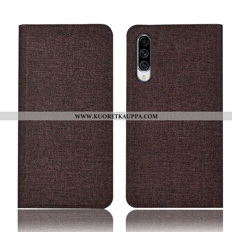 Kuori Samsung Galaxy A70s, Kuoret Samsung Galaxy A70s, Kotelo Samsung Galaxy A70s Suojaus Pellava Al