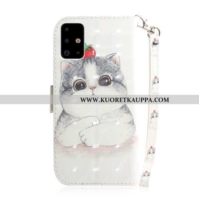 Kuori Samsung Galaxy A71, Kuoret Samsung Galaxy A71, Kotelo Samsung Galaxy A71 Ihana Suojaus Valkoin