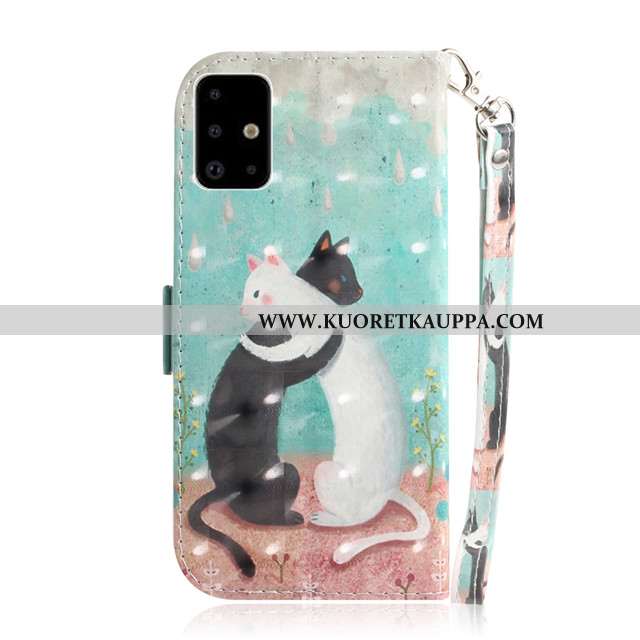 Kuori Samsung Galaxy A71, Kuoret Samsung Galaxy A71, Kotelo Samsung Galaxy A71 Ihana Suojaus Valkoin