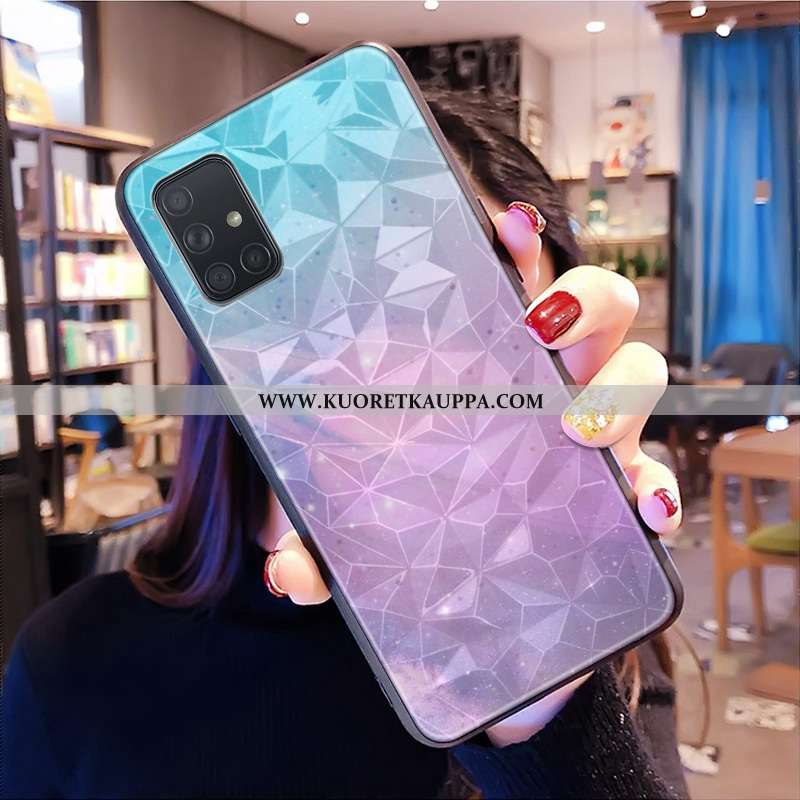 Kuori Samsung Galaxy A71, Kuoret Samsung Galaxy A71, Kotelo Samsung Galaxy A71 Kukkakuvio Puhelimen 