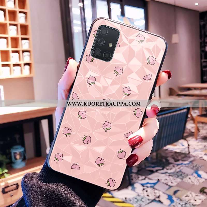 Kuori Samsung Galaxy A71, Kuoret Samsung Galaxy A71, Kotelo Samsung Galaxy A71 Kukkakuvio Ulotteinen