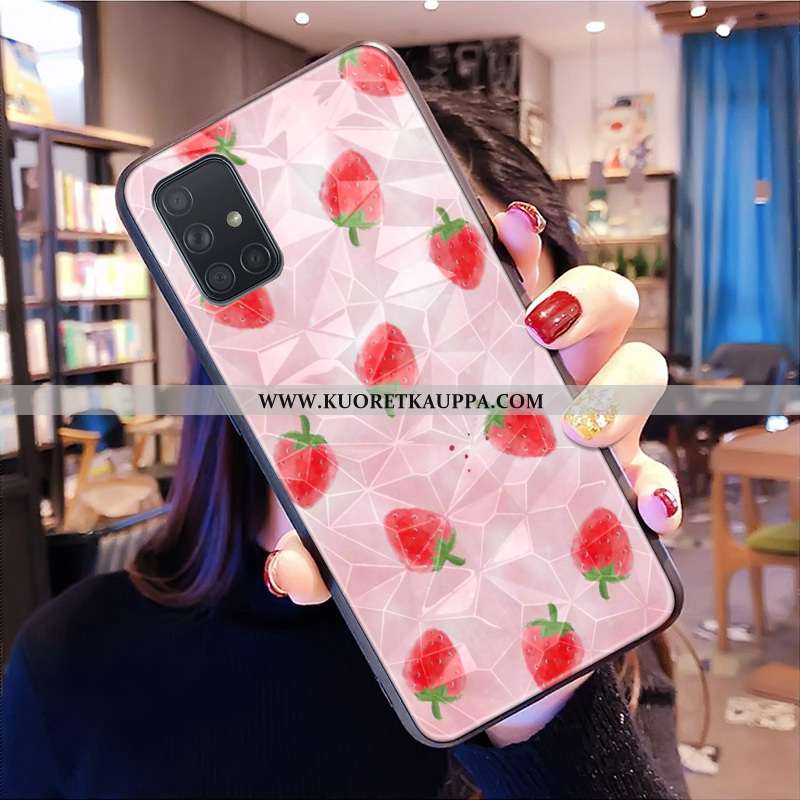 Kuori Samsung Galaxy A71, Kuoret Samsung Galaxy A71, Kotelo Samsung Galaxy A71 Kukkakuvio Ulotteinen