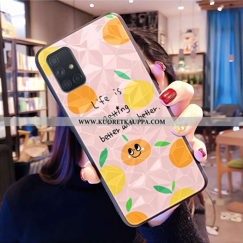 Kuori Samsung Galaxy A71, Kuoret Samsung Galaxy A71, Kotelo Samsung Galaxy A71 Kukkakuvio Ulotteinen