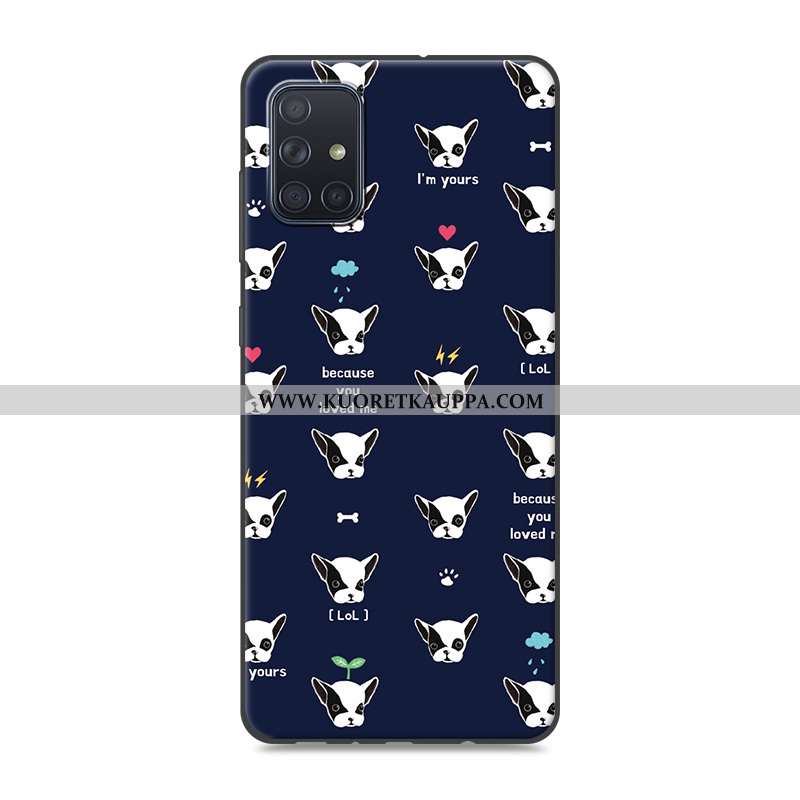 Kuori Samsung Galaxy A71, Kuoret Samsung Galaxy A71, Kotelo Samsung Galaxy A71 Luova Sarjakuva Puhel