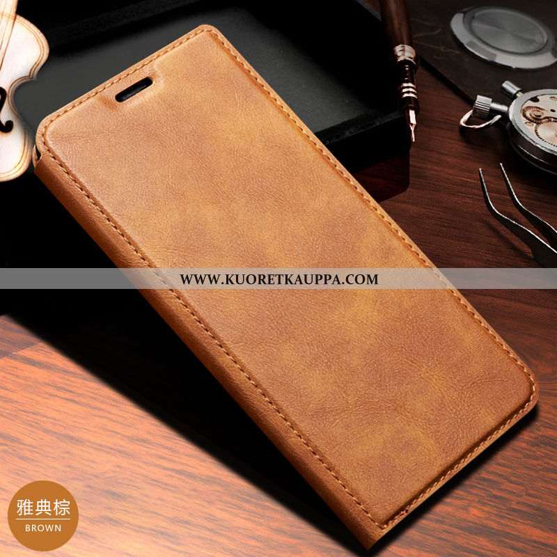 Kuori Samsung Galaxy A71, Kuoret Samsung Galaxy A71, Kotelo Samsung Galaxy A71 Nahkakuori Aito Nahka