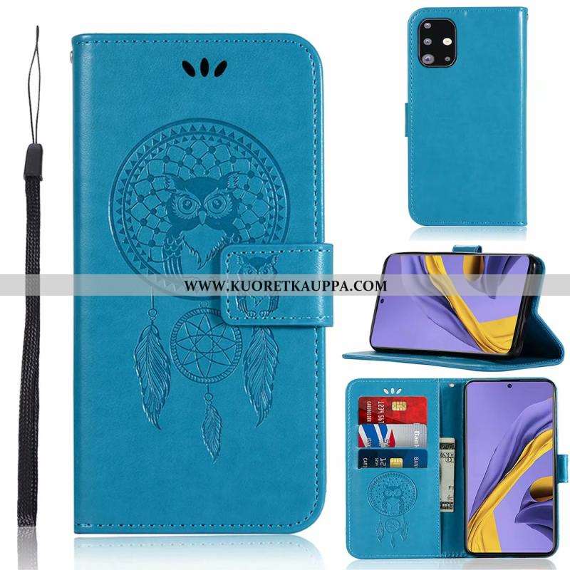 Kuori Samsung Galaxy A71, Kuoret Samsung Galaxy A71, Kotelo Samsung Galaxy A71 Nahkakuori Puhelimen 