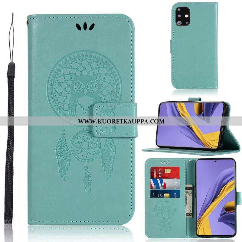 Kuori Samsung Galaxy A71, Kuoret Samsung Galaxy A71, Kotelo Samsung Galaxy A71 Nahkakuori Puhelimen 