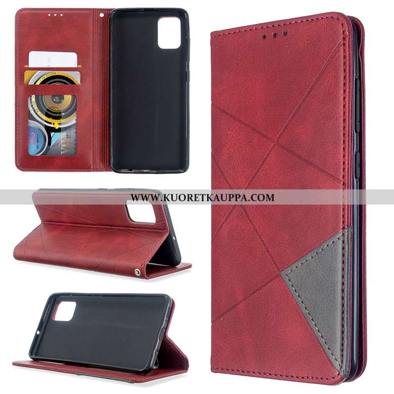 Kuori Samsung Galaxy A71, Kuoret Samsung Galaxy A71, Kotelo Samsung Galaxy A71 Nahkakuori Silikoni P