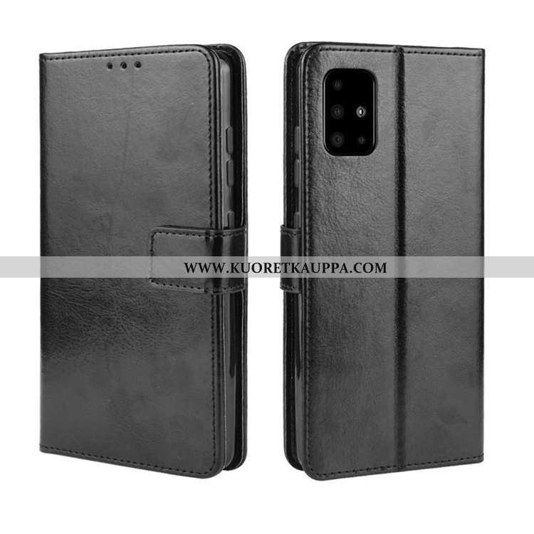 Kuori Samsung Galaxy A71, Kuoret Samsung Galaxy A71, Kotelo Samsung Galaxy A71 Nahkakuori Tähti Puhe