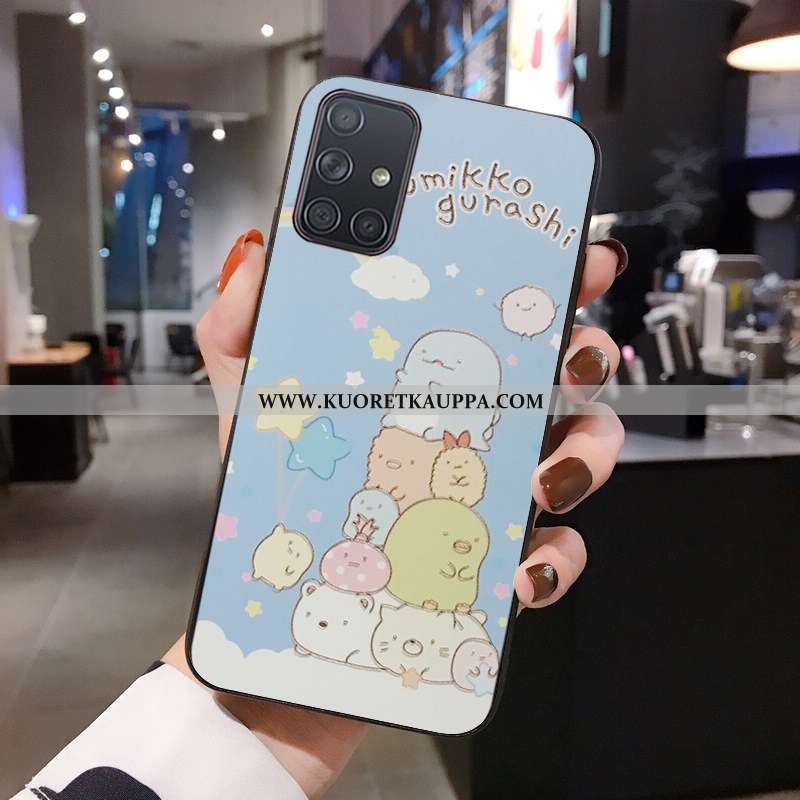Kuori Samsung Galaxy A71, Kuoret Samsung Galaxy A71, Kotelo Samsung Galaxy A71 Pesty Suede Kohokuvio