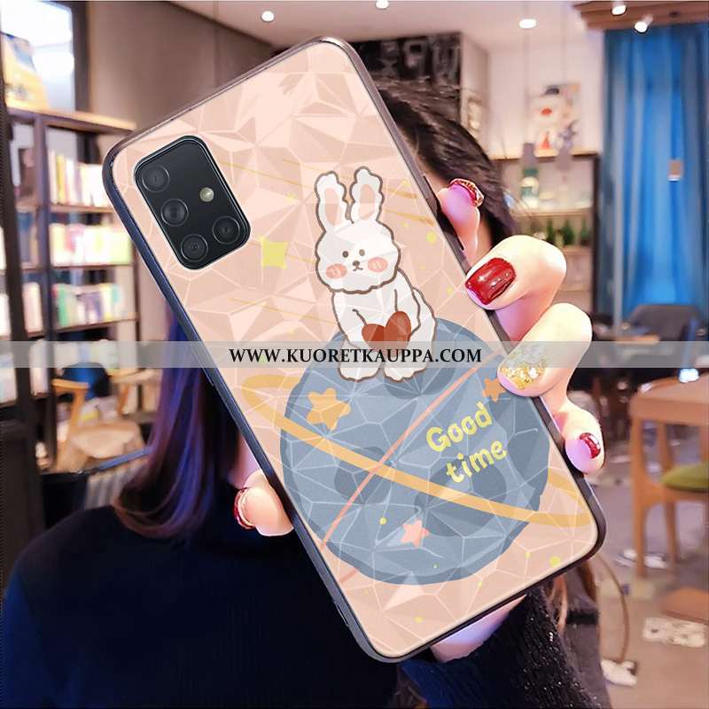 Kuori Samsung Galaxy A71, Kuoret Samsung Galaxy A71, Kotelo Samsung Galaxy A71 Sarjakuva Ihana Kelta