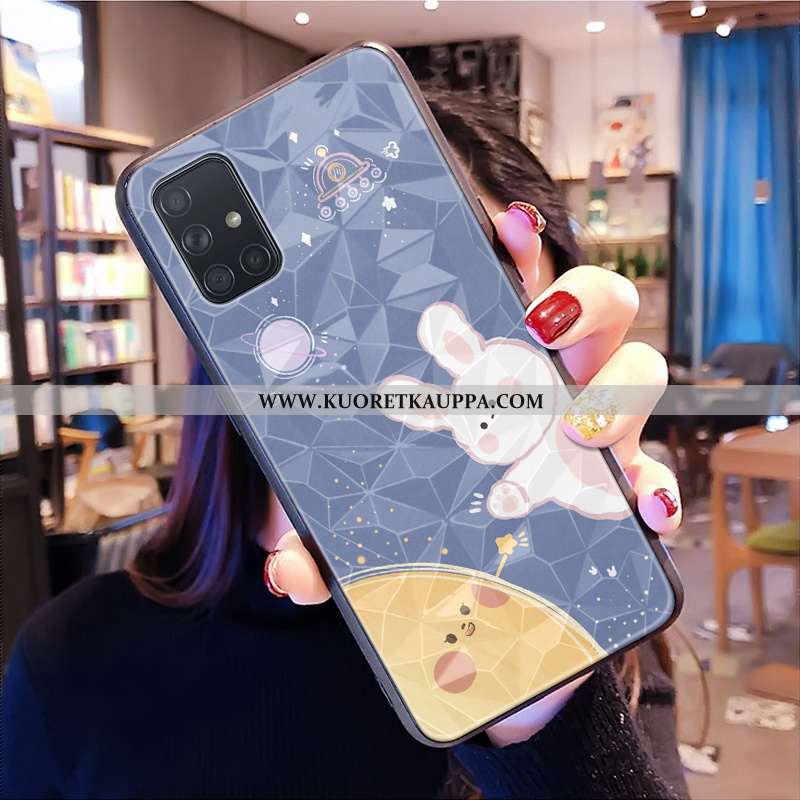 Kuori Samsung Galaxy A71, Kuoret Samsung Galaxy A71, Kotelo Samsung Galaxy A71 Sarjakuva Ihana Kelta