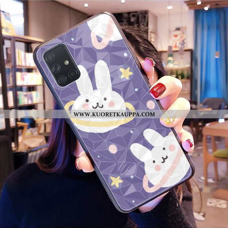 Kuori Samsung Galaxy A71, Kuoret Samsung Galaxy A71, Kotelo Samsung Galaxy A71 Sarjakuva Ihana Kelta