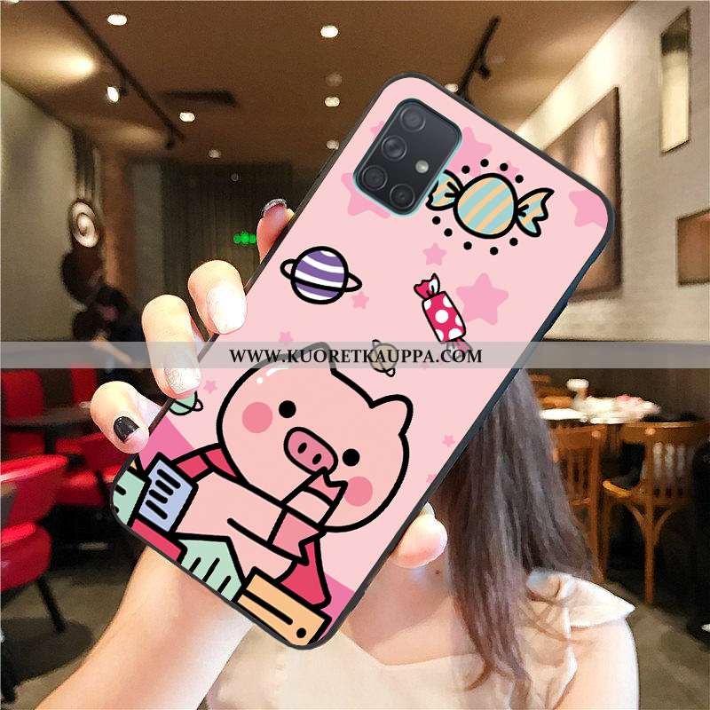 Kuori Samsung Galaxy A71, Kuoret Samsung Galaxy A71, Kotelo Samsung Galaxy A71 Suojaus Luova Keltain