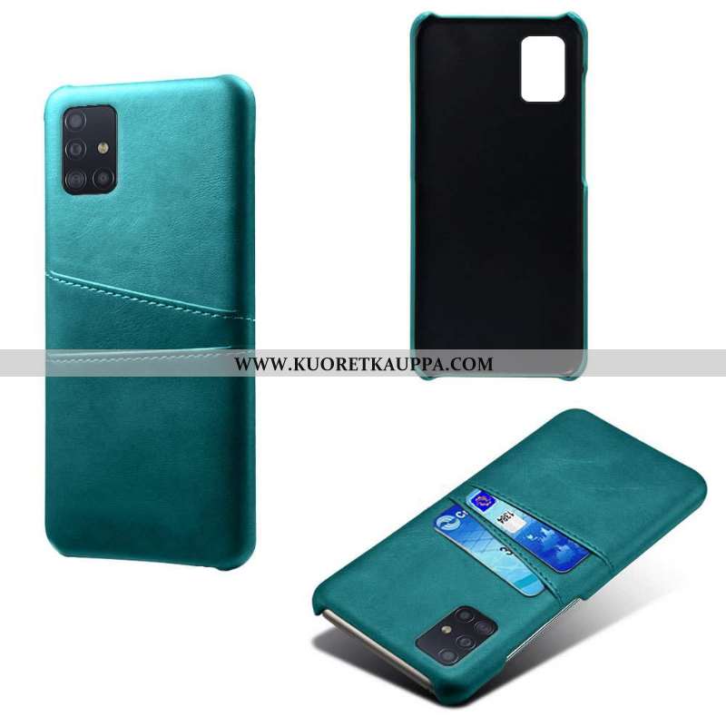 Kuori Samsung Galaxy A71, Kuoret Samsung Galaxy A71, Kotelo Samsung Galaxy A71 Suojaus Nahka Punaine