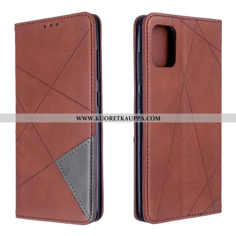 Kuori Samsung Galaxy A71, Kuoret Samsung Galaxy A71, Kotelo Samsung Galaxy A71 Suojaus Nahkakuori Pu