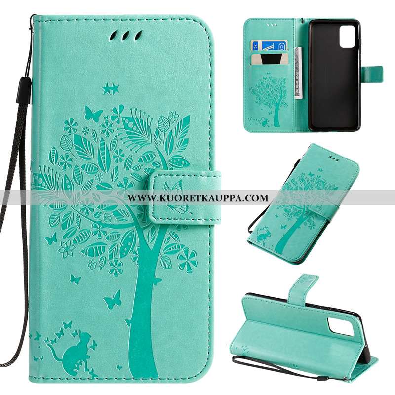 Kuori Samsung Galaxy A71, Kuoret Samsung Galaxy A71, Kotelo Samsung Galaxy A71 Suojaus Nahkakuori Tä