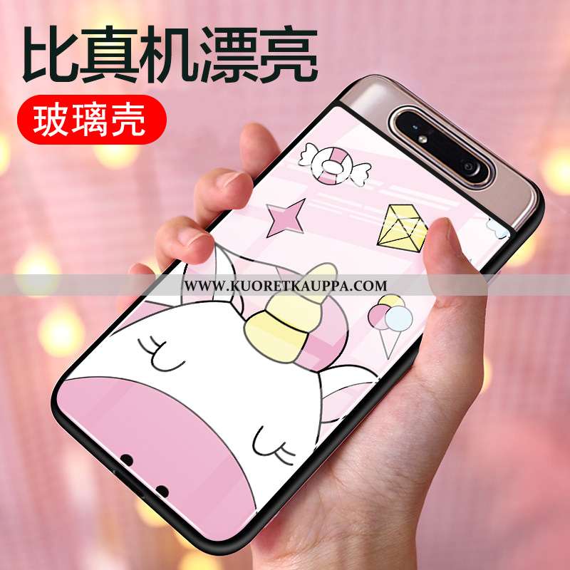 Kuori Samsung Galaxy A80, Kuoret Samsung Galaxy A80, Kotelo Samsung Galaxy A80 Ihana Silikoni Suojau