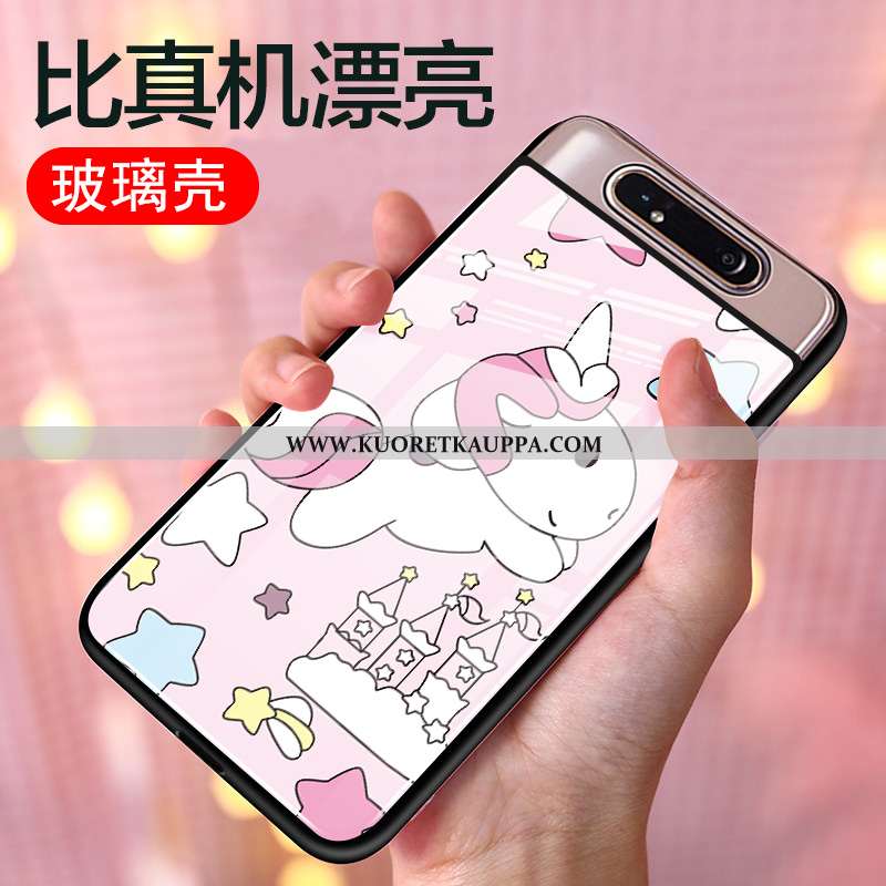 Kuori Samsung Galaxy A80, Kuoret Samsung Galaxy A80, Kotelo Samsung Galaxy A80 Ihana Silikoni Suojau