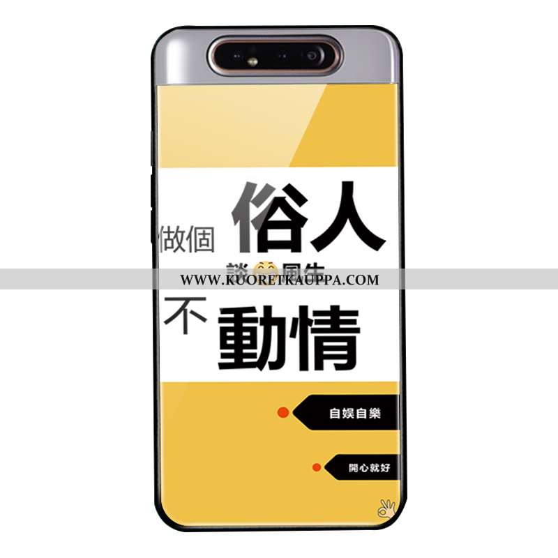 Kuori Samsung Galaxy A80, Kuoret Samsung Galaxy A80, Kotelo Samsung Galaxy A80 Lasi Pehmeä Neste Kel