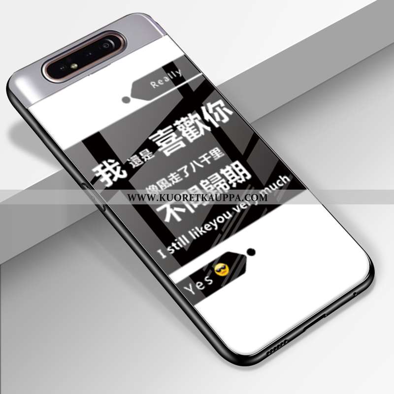Kuori Samsung Galaxy A80, Kuoret Samsung Galaxy A80, Kotelo Samsung Galaxy A80 Lasi Pehmeä Neste Kel