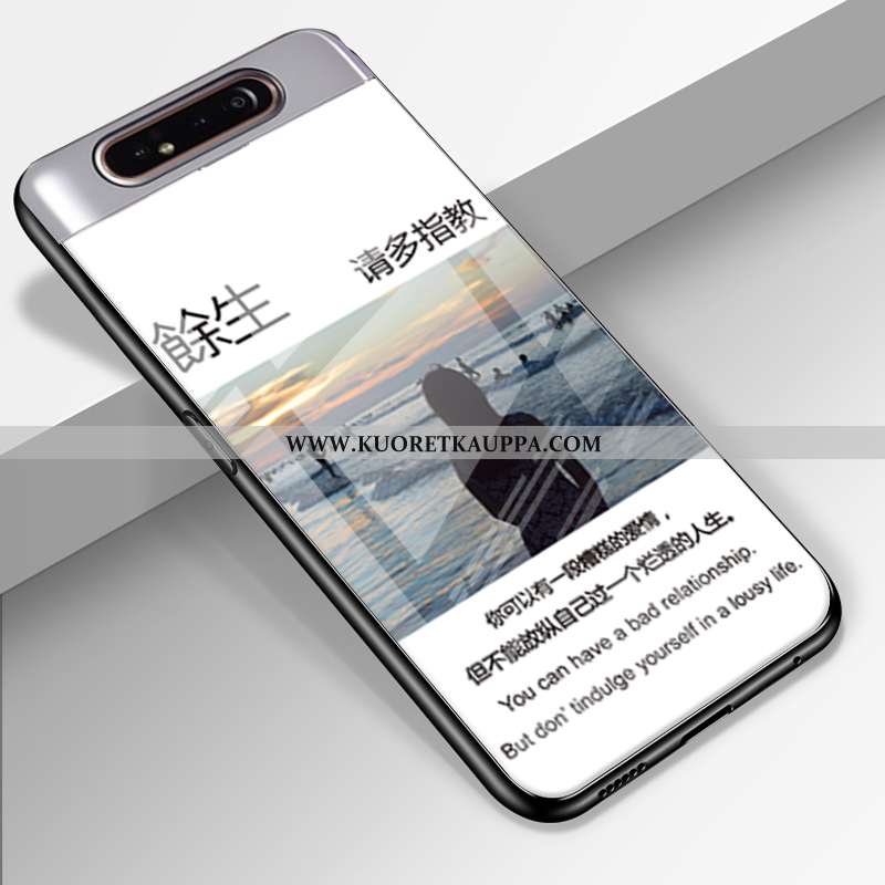Kuori Samsung Galaxy A80, Kuoret Samsung Galaxy A80, Kotelo Samsung Galaxy A80 Lasi Pehmeä Neste Kel