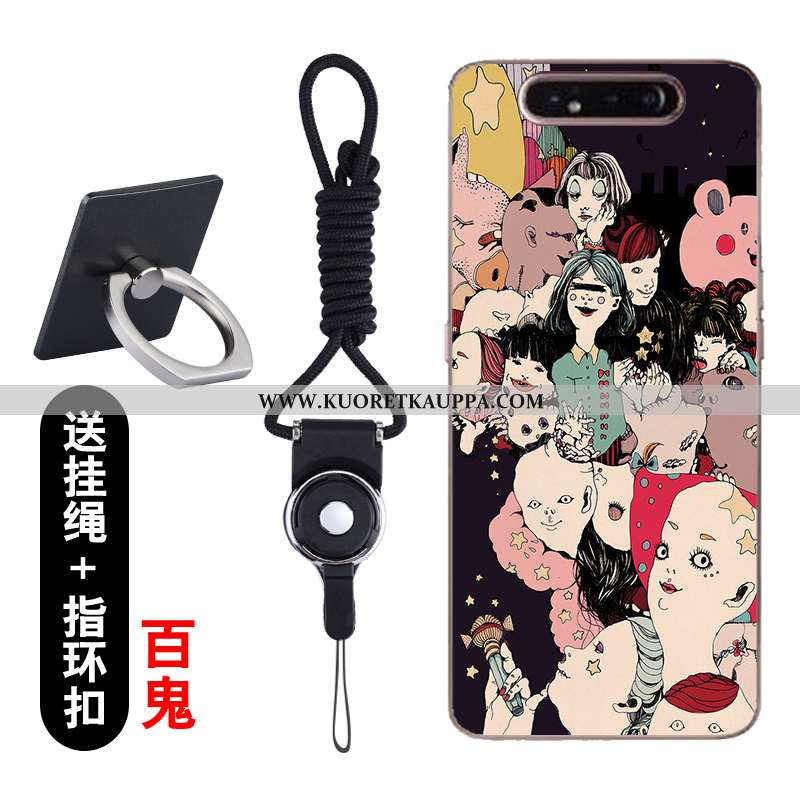 Kuori Samsung Galaxy A80, Kuoret Samsung Galaxy A80, Kotelo Samsung Galaxy A80 Läpinäkyvä Sarjakuva 