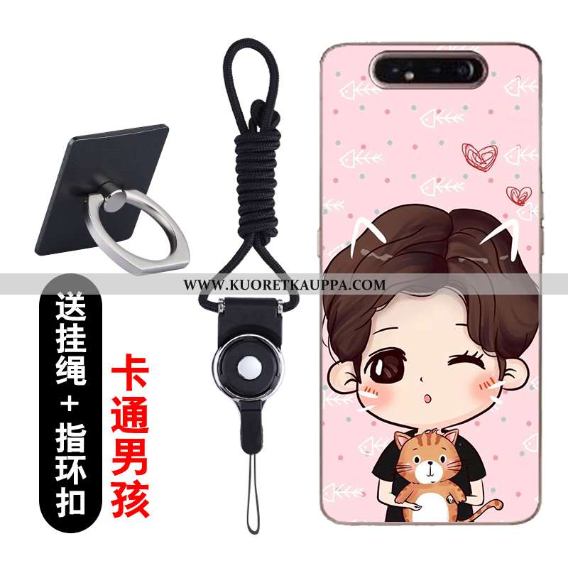 Kuori Samsung Galaxy A80, Kuoret Samsung Galaxy A80, Kotelo Samsung Galaxy A80 Läpinäkyvä Sarjakuva 