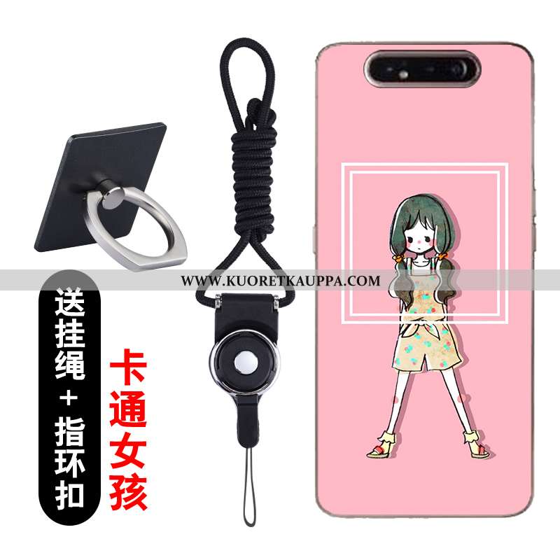 Kuori Samsung Galaxy A80, Kuoret Samsung Galaxy A80, Kotelo Samsung Galaxy A80 Läpinäkyvä Sarjakuva 